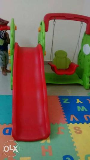 Red And Green Playset
