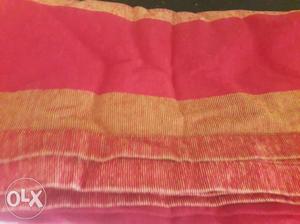 Red striped bedcover maspa brand. Used