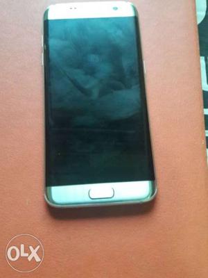 Samsung Galaxy S7 Edge Silver Colour for sale.
