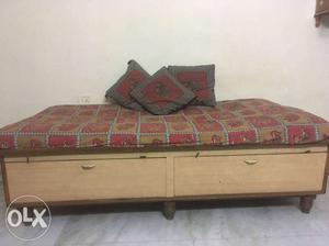 Single Diwan with full storage with mattress