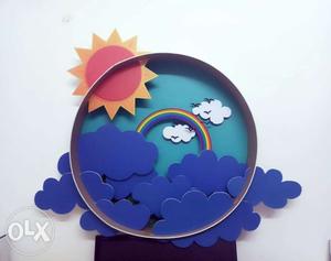 Sun And Clouds Decor