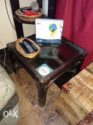 Vintage Cane Coffee Table