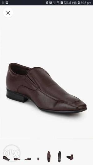 BATA Brown Formal shoes 10 size selling price
