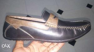 Black Leather Fausto Loafer
