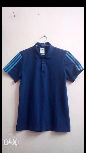 Blue Adidas Polo Shirt