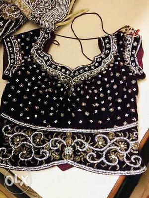 Bridal lehenga size , worn just once as good as new.