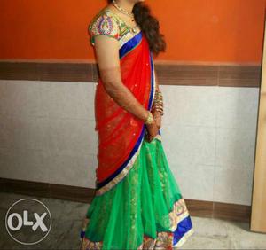 Chaniya choli Some used Home made In good 