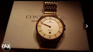 Continental sapphire watch UAE imported UNUSED