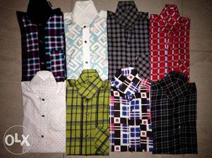Cotton shirts only 200 per piece
