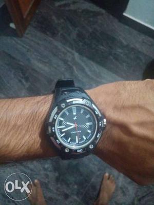 Fastrack watch good condition No scratches spotty