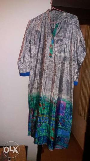 Imported crepe material tunic large size.