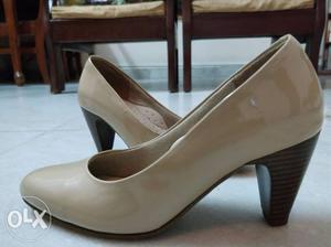 New Inc5 beige colour formal shoes for women