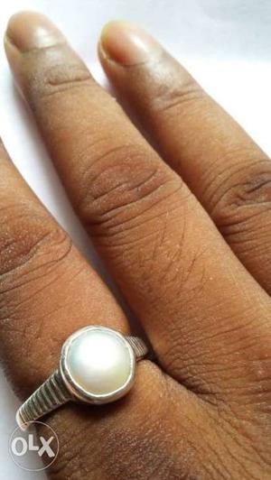 Silver Pearl Ring (Men & Women)