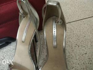 Silver Zara Sandals