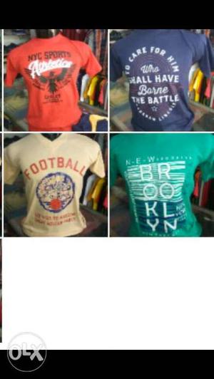 Tshirt at wholesale price 10 article 10 color