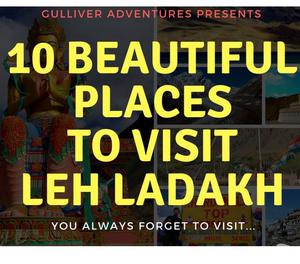 10 Amazing Beautiful Places To Visit in Leh Ladakh Book Now