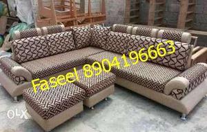 AR3 corner sofa set beautiful made with 3 year warranty