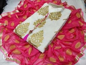 Beautiful cotton dress suit materials of pack of