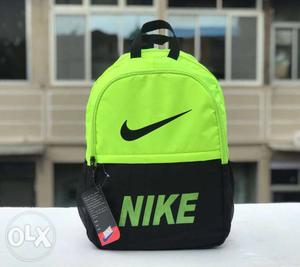 Black And Green Nike Backpack