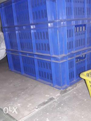 Blue Plastic Crates 350/Pc