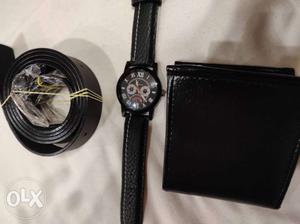 Brand New Combo Of Watch Belt and Wallet