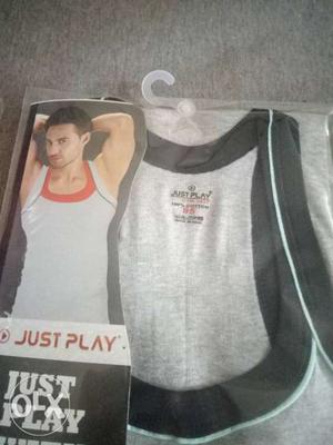 Gray Just Play Tank Top Pack
