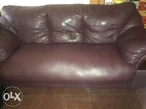 Leather sofa 3 seater