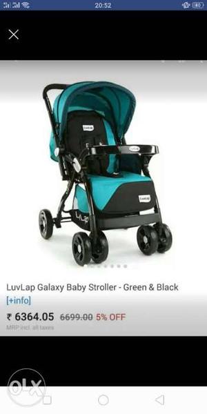 Luvlap stroller. used only once. selling cos my