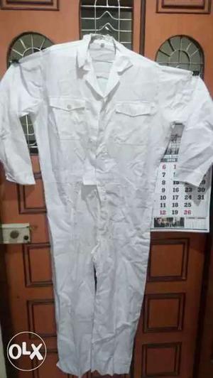 Never used boiler suits for sale. white and