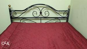 Queen size bed along with matress in excellent