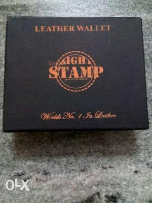 RIGHT STAMP LW 500 BK leather wallet