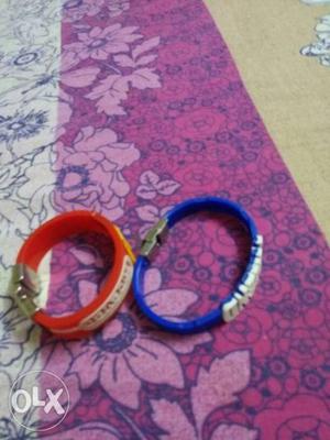 Red And Blue Strap Bracelet