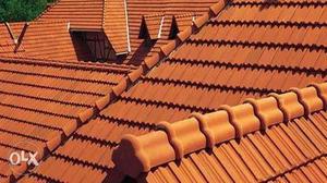 Roofing clay tile