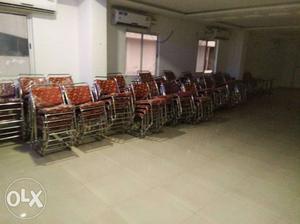 Total 120 chairs, just one month old. price is