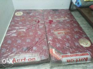 Two Kurlon mattress with dimensions 