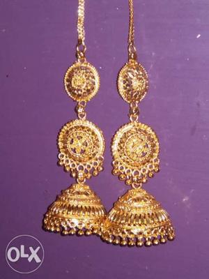 Very good new gold plated earings