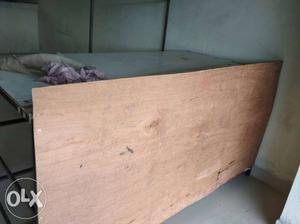 6'3'3 Counter urgent sale Wooden Frame With metal Mattress