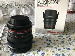 An amazing Cine lens for Sony Cameras and
