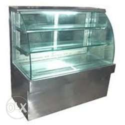 Cake display counter ice coolling wala 4 feet ka