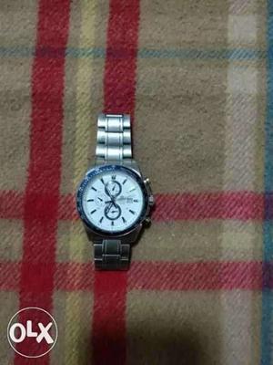 Casio Edifice Watch Chronograph 5month used piece Foreign