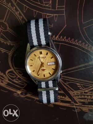 Citizen eagle 7 automatic vintage watch. mint condition.
