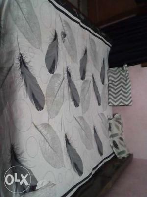 Double bed with mattress