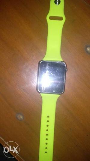 Green And Black Smart Watch 2 days old