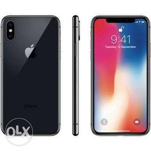 IPhone x 256gb space gray with charger n
