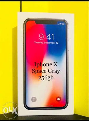 Iphone X 256 gb 6 mnth wrnty and isure left Full