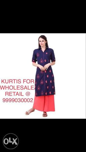 Kurtis/tops For Wholesale/retail