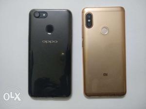 Mi note 5 pro + oppo F5 youth combo handset 