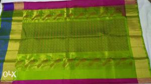 Pure updda silk handloom pure silk very chep price arjint