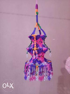 Purple And Pink Hanging Decor