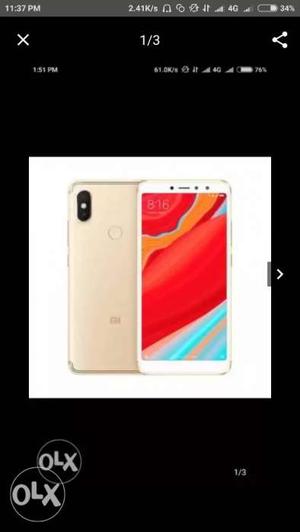 Redmi Y2 sealed pack box.call me _5